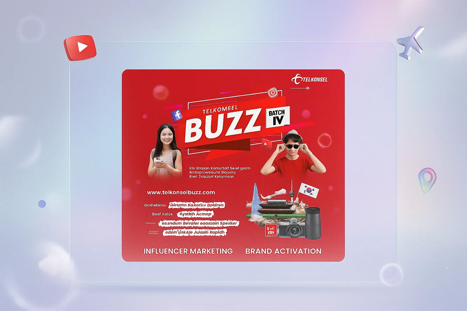 Telkomsel: Nano-Micro Influencers Squad 管理主图